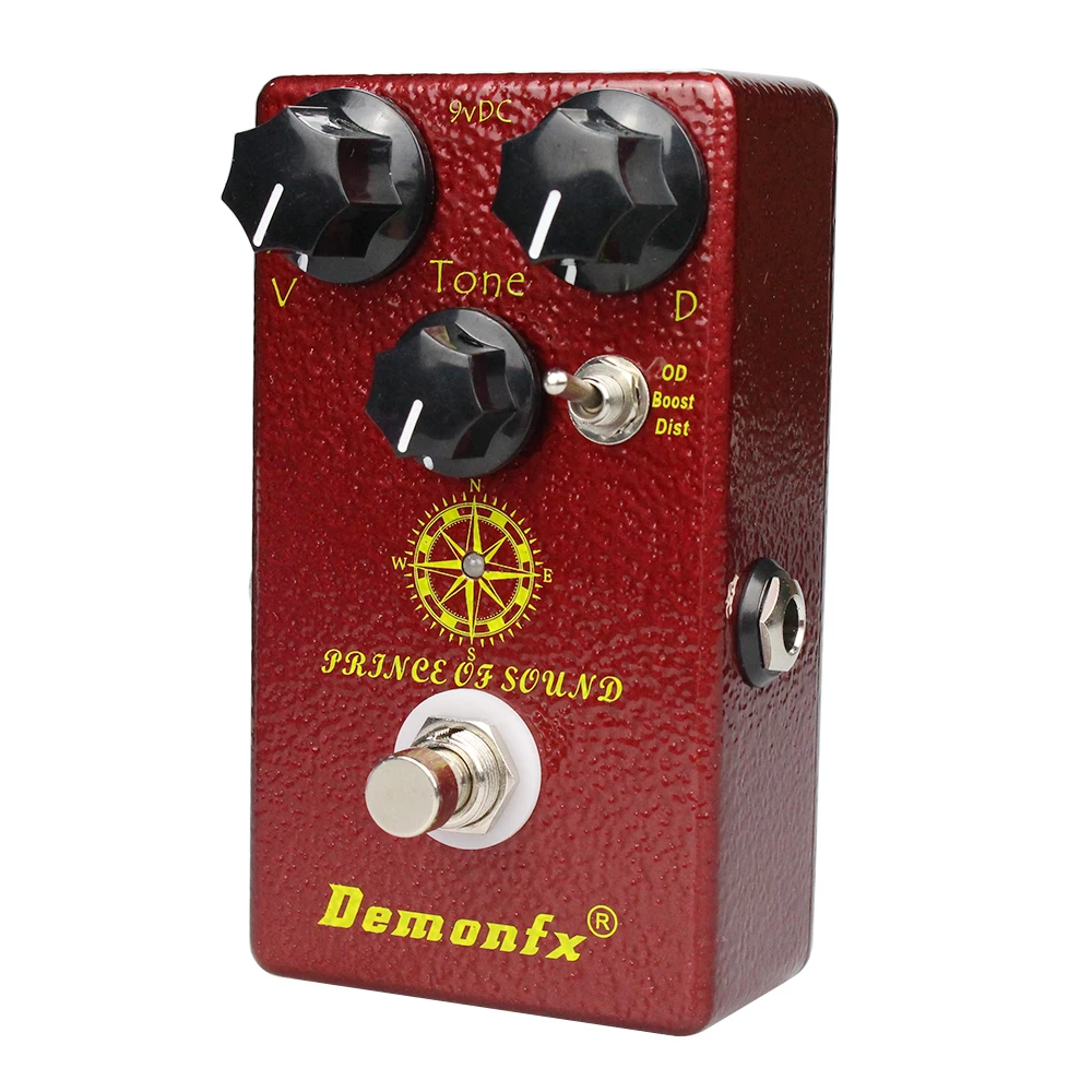 Príncipe de Som Príncipe de Tom Alta Qualidade Nova Demonfx Efeito Guitarra Pedal Overdrive Impulso Distorção - Image 4