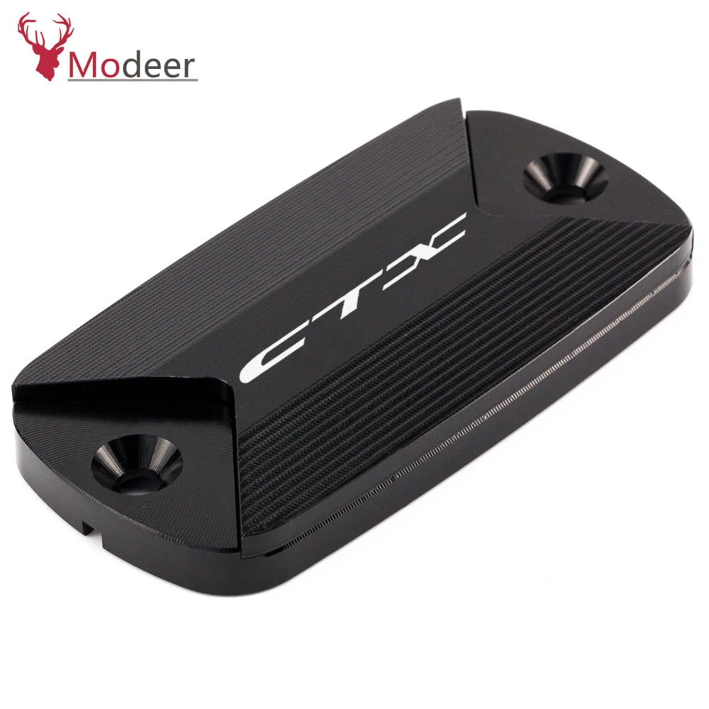For Honda CTX 700 700N 1300 CXT700 CTX1300 2014 2015 2016 Logo (CTX) CNC Motorcycle Front Brake Fluid Reservoir Cap Cover (8)