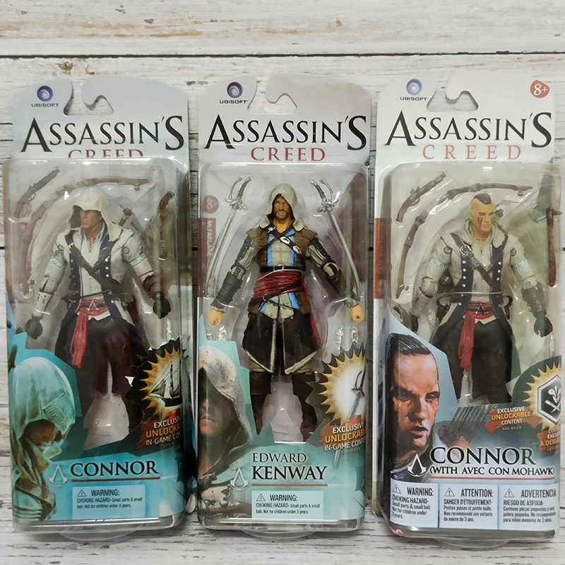  McFarlane Toys Assassin's Creed Connor Action Figure : Toys &  Games