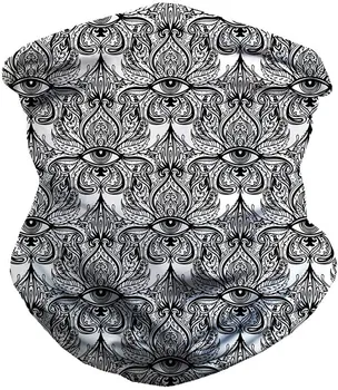 

Adults Winter Bandanas Hidden Visions Pattern Cycling Bandana Outdoor Sports Headwear Bike Ride Neck Mask Bicycle Headband Scarf