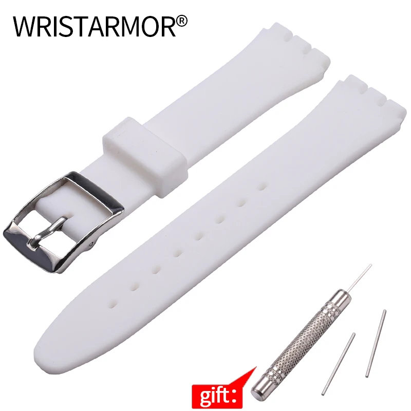 Waterproof Silicone Watch Strap with Tool Kit - Durable Rubber Wristband Accessory