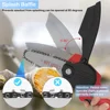 Mini Electric Saw 4 Inch With Battery Indicator Rechargeable Portable Woodworking Garden Tools For Izumi Tomo 24V Battery 5
