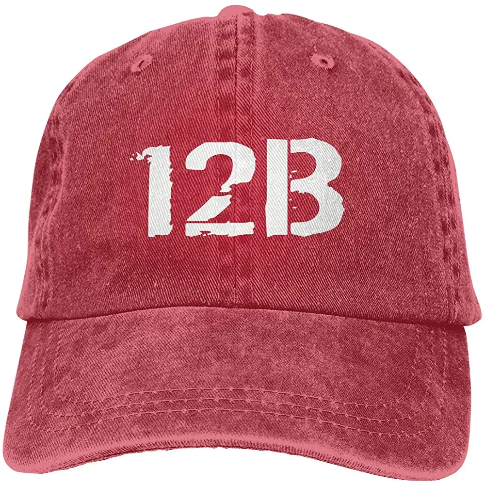 Мужская и Женская бейсбольная кепка 12B Combat Engineer, джинсовая кепка для папы, Кепка для водителя грузовика