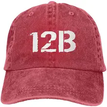 Мужская и Женская бейсбольная кепка 12B Combat Engineer, джинсовая кепка для папы, Кепка для водителя грузовика