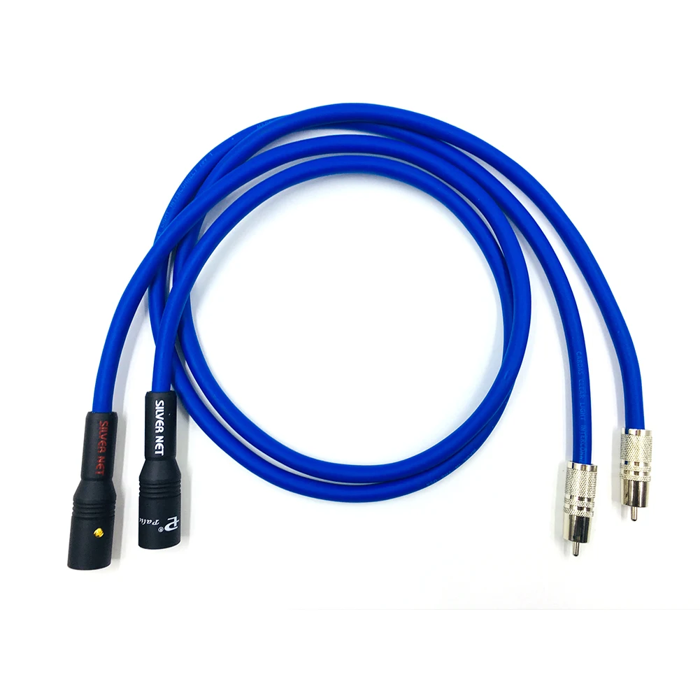 Hifi Cardas Audio Cable Dual RCA Male Plug to Dual XLR Female for Mixer Mixing Console headphone Microphone Amplifier