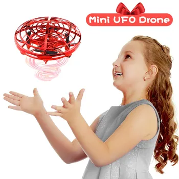 

Mini Drone For Kids Toy Hand Operated UFO Quadcotper For Boys And Girls