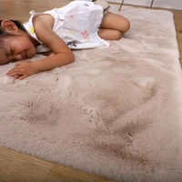 Imitation Rabbit Fur Carpet Fluffy Children's Bedroom 5