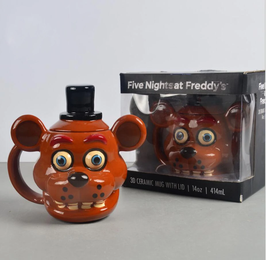 Five Nights At Freddy Toy Cup Bear Action Figure Toy Freddy  Kids Birthday Christmas Gifts