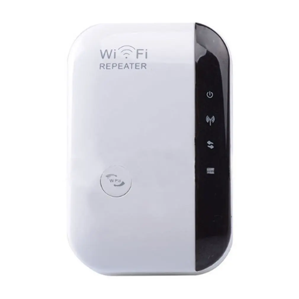 

300M WiFi Repeater 802.11a/b/g/n Network Extender Amplifier Wall Plug Design Wifi Signal Booster for Office Home