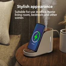 

New Style Humidifier House Air Essential Oil Humidifiers Aromatherapy Diffusers Wireless Charging Freshener Christmas Gift Home