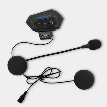 

BT12 10m Bluetooth Motorcycle Helmet Headphones set Durable Motor Bike Headset Intercom Earphone Noise Reduction with Microphone