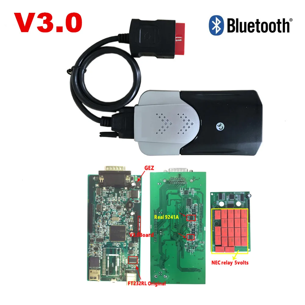 

2019 super vd tcs cdp pro plus Bluetooth with V3.0 board 2016.R0 software OBD OBD2 cars trucks OBDII scanner diagnostic tool