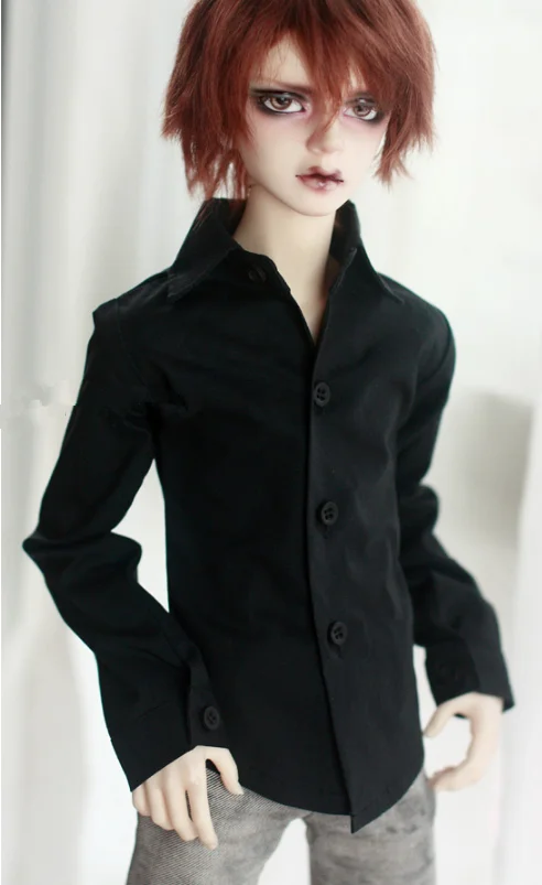 1/3 1/4 BJD SD Кукла Одежда для BJD куклы аксессуары, Модная белая черная футболка Игрушка Одежда для кукол