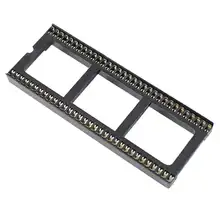 10 шт. 1,778 мм Шаг 64 Pin Dip Тип припоя Широкий Адаптер для ИС панели