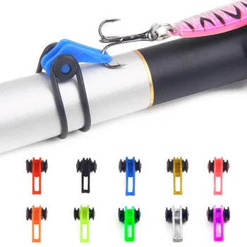 

10pcs/winter fishing Silica gel Hanging soft bait fish Hook 1.5cm/0.7g Artificial high quality fishing rod hook up Fishing gear