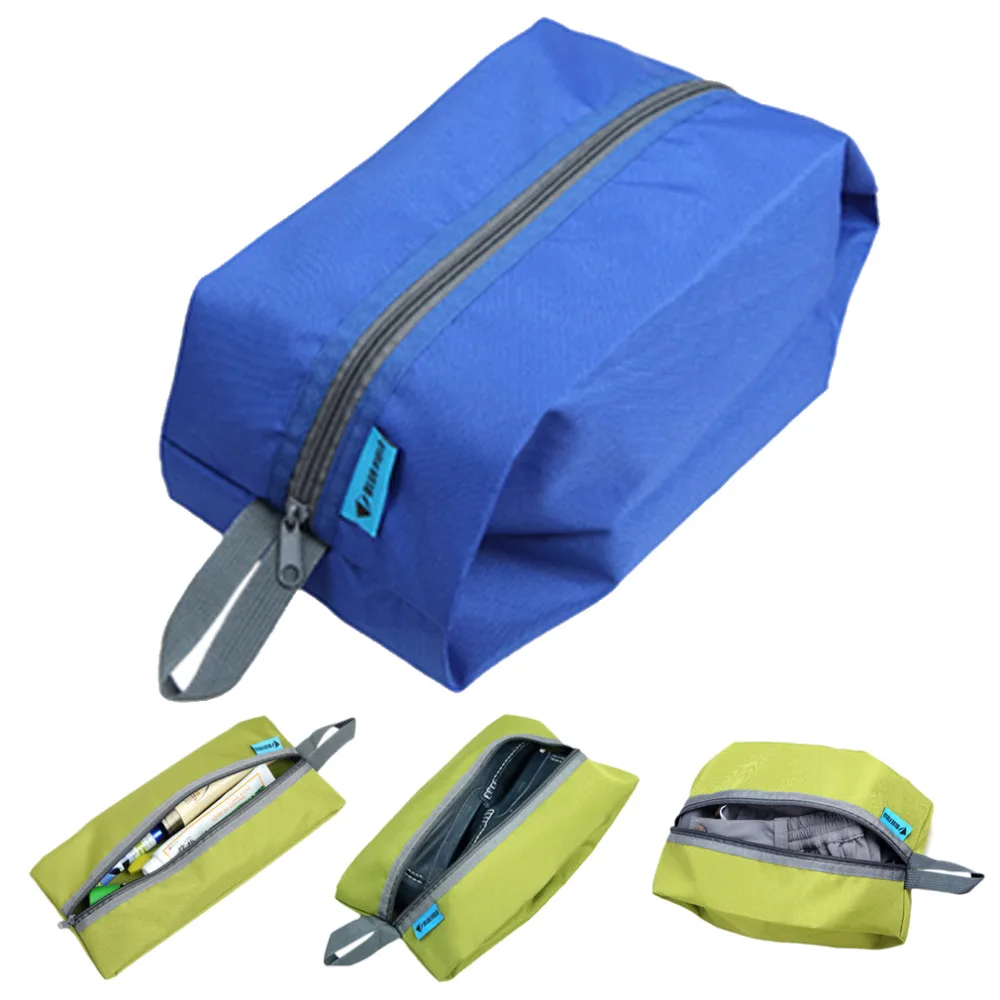 

Portable Waterproof Travel Shoe Bag Nylon Foldable Pouch Beach Storage Bag portable Bags Dustproof Shoes Organizer