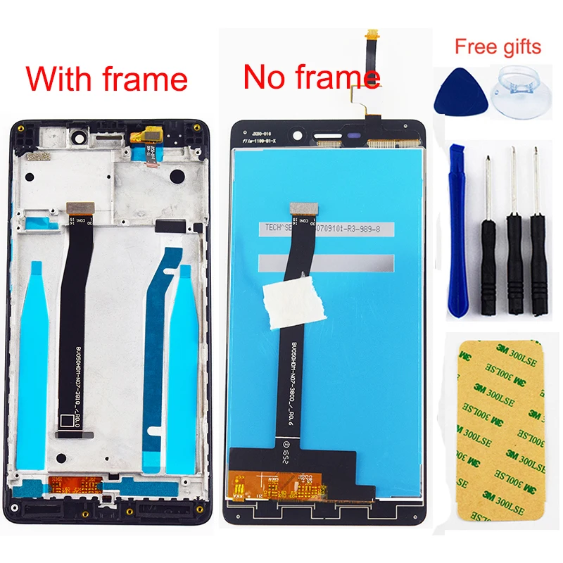 

For Xiaomi Redmi 3 LCD Display Touch Screen 5.0 inch For Redmi 3 3S LCD Monitor Module Glass Assembly with Frame Redmi 3X 3 Pro
