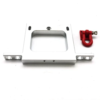 

for WPL Metal Rear Bumper Can Be Installed with Reversing Light Steering Signal Climbing Off-Road Remote Control Car Parts,Silve