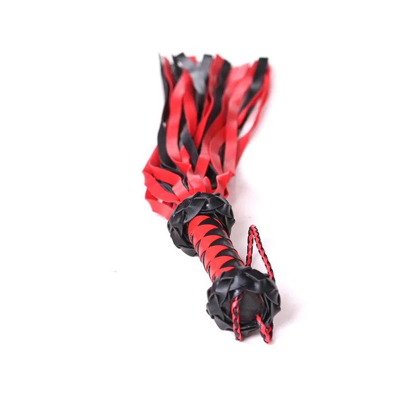 Новый сексуальный бондаж Flogger флирт кожа Кнут для пары шлепки экзотические