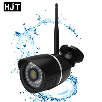 

HJT WIFI HD Network Camera H.265 1080P 2.0MP SD Card Sony CCTV Camera P2P Waterproof Security Infrared Night Vision