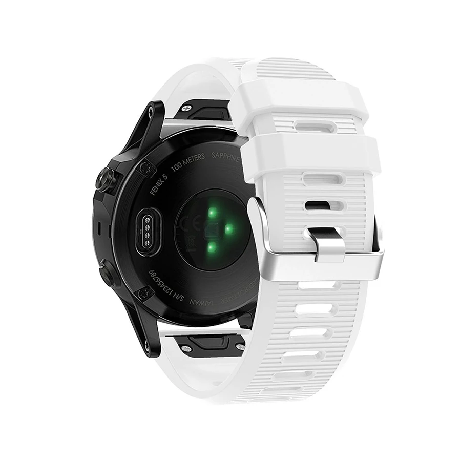 Легкий силиконовый ремешок для наручных часов Garmin Fenix 6X6 6S Pro 5X5 5S Plus 3 часы браслет
