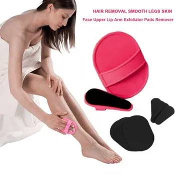 

Shaving Brush Facial Hair Removal Face Depilation Smooth Legs Upper Lip Arm Exfoliator Pads Remover Sanding Device