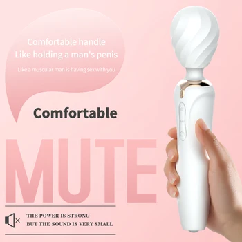 Hot G-Spot Thrusting Vibration Dildo Vibrators Erotic Magic Wand Female Masturbation Clitoris Stimulator Sex Machines Sex Toy 3