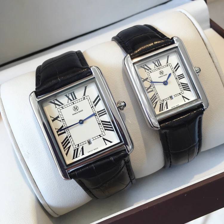 Watch TANK Square Pablo Raez Clock Women Lovers Luxury Casual New Male Fashion Unisex
