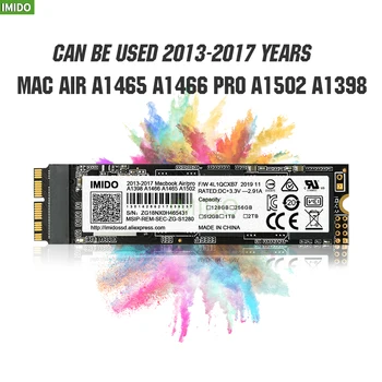 SSD de 1TB para Macbook Pro Retina A1502, A1398, Macbook Air A1465, A1466, iMac A1418, A1419, 256GB, 512GB, 2013, 2014