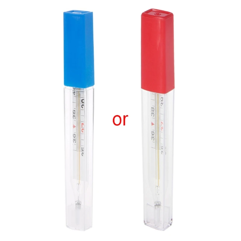 

2020 New Mercury Plastic Thermometer Large Screen Clinical Temperature