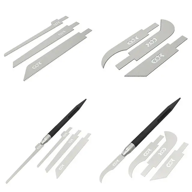 Mini Saw Straight Curved Gundam Mecha Model Making Modification Tool Manual Cutting Blade DIY Blade Hacksaw Kids Gifts 1