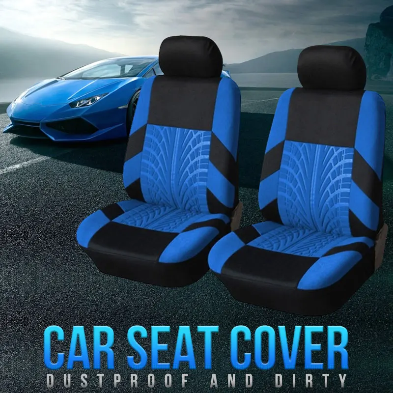 4 шт. 2-seaters Чехлы для автомобильных сидений набор универсальных подушек с тиснением устойчивый к царапинам автомобильный полный Чехол для сидений из овчины Altea водонепроницаемый