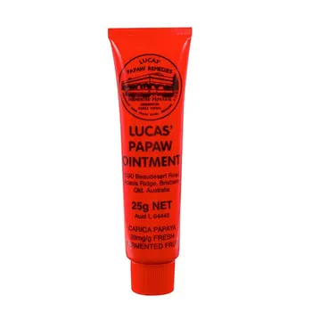 

25g Lucas Papaw Ointment Multifunctional Lip Protector Moisturizing Lip Balm Diaper Rash Cream Papaya Skin Rash Cream Hot