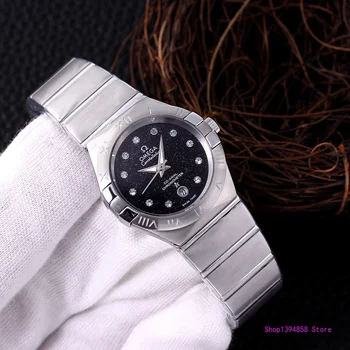 

Omega- Luxury Brand Ceramic Bezel Mens AAA Mechanical SS 007 Automatic Movement Men Watch Designer Watches Wristwatches 6331