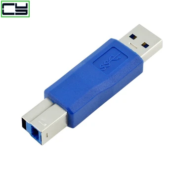 

Standard USB 3.0 Type A Male to USB 3.0 Type B Male Plug Connector Adapter USB3.0 Converter Adaptor AM to BM