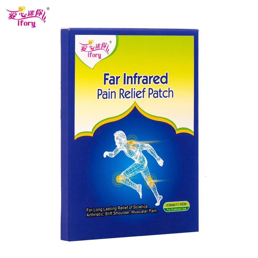 Ifory-12-Pieces-2-Boxes-Health-Care-Pain-Patch-7X10cm-Neck-Back-Pain-Relief-Plaster-Porous (1)