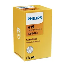 Лампа H15 12V- 15/55W(PGJ23t-1) PHILIPS 12580C1