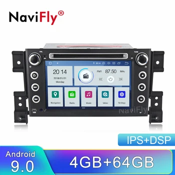 

IPS DSP Android 9 car gps 2 Din dvd player for SUZUKI GRAND VITARA 2007-2013 GPS RADIO STEREO Navigatio ADAS DVR Carplay WIFI BT
