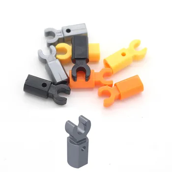 

20pcs/50pcs Moc Bar Holder with Clip Straight Forked Hand DIY Enlighten Building Blocks Bricks Parts DIY Creative Toys