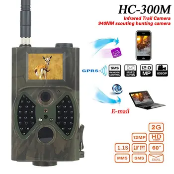 

HC300A HC300M Hunting Camera GSM 12MP 1080P Photo Traps Night Vision Wildlife infrared Hunting Trail Cameras hunt Chasse Scout