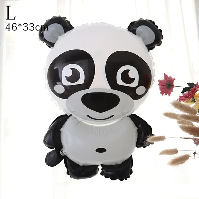 Cartoon Animal foil balloon Animal Cute Fox panda octopus starfish Birthday party Decor Baby Shower Holiday Kids Toys Balloons 12
