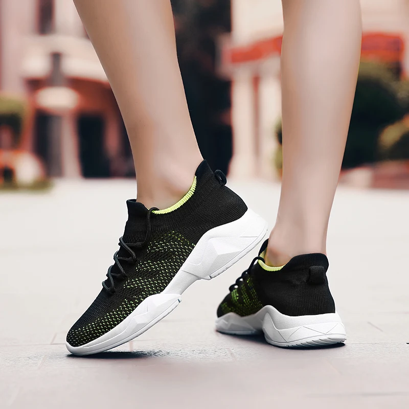 

2020 Fashion Men Shoes Causal Coconut Dad Shoes Male Spring Sneakers Lace-up Flats Breathable Running Sports Clunky Sneaker