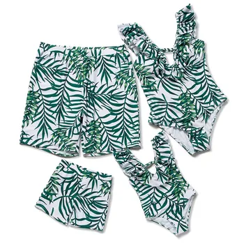 baby and dad matching swimwear