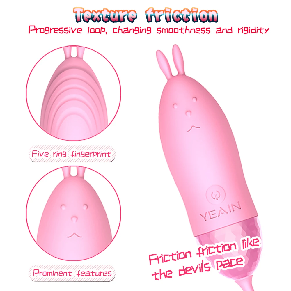 Leistungsstarker Kugelvibrator, Klitorisvibrator mit 10 Modi, tragbarer Mini-Taschenstimulator, G-Punkt-Klitoris_voghion.com