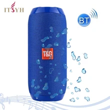 Беспроводной/BLUETOOTH динамик портативный водонепроницаемый динамик s TG117 ткань наружная звуковая панель Поддержка TF/USB/Handsfree Вызов ITSYH