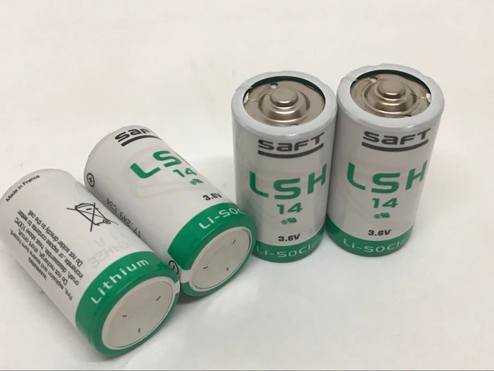 

5pcs/lot SAFT LSH14 C Size 3.6V 58000mAh Lithium Battery Non-rechargeable Ventilator Batteries Cell LSH 14 Made in France