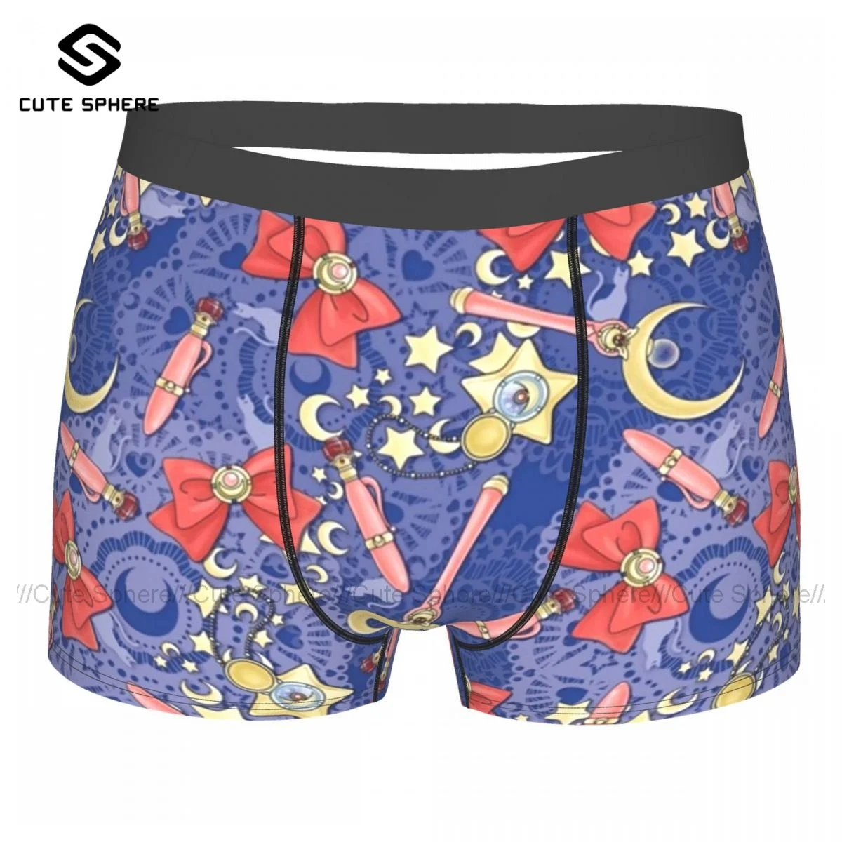 

Anime Underwear Teen Custom Cute Trunk Sublimation Trenky Polyester Boxer Brief