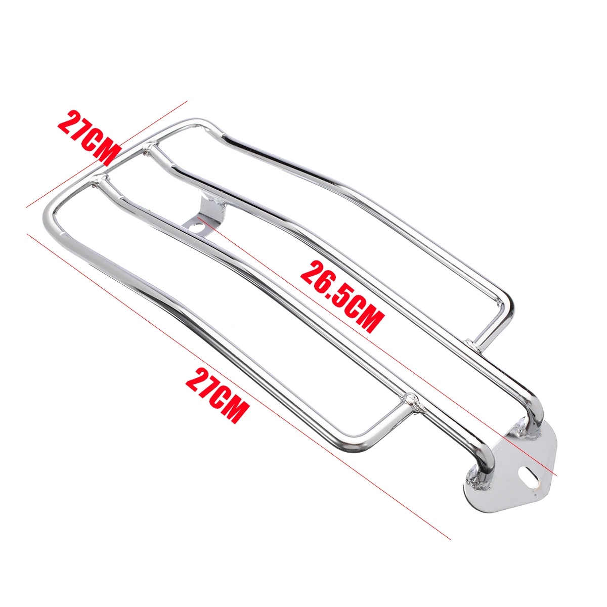 High Grade Metal Steel Chrome Solo Seat Rear Fender Luggage Rack Sportster Support Shelf for Honda For Yamaha