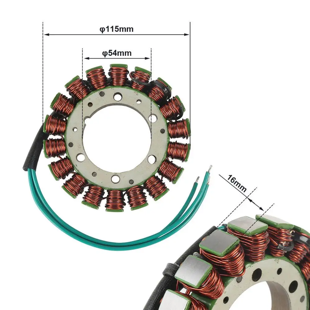 Motorcycle Stator Coil For YAMAHA XV535 VIRAGO XV 535 1987-2000 88 89 90 91 92 93 94 95 96 97 98 99 GENERATOR