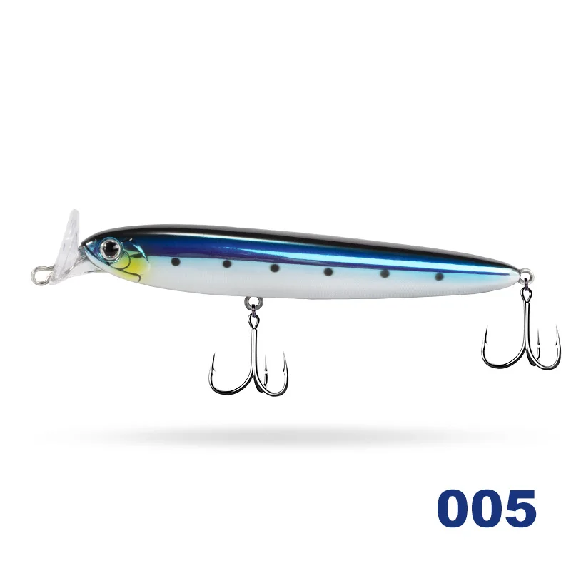 Hunthouse Rocket 95 Minnow карандашные приманки 75 95 мм 13 г 22 г тонущие наживки, искусственная наживка stickbaits рыболовные морские рыбы bluefish bonito - Цвет: 005